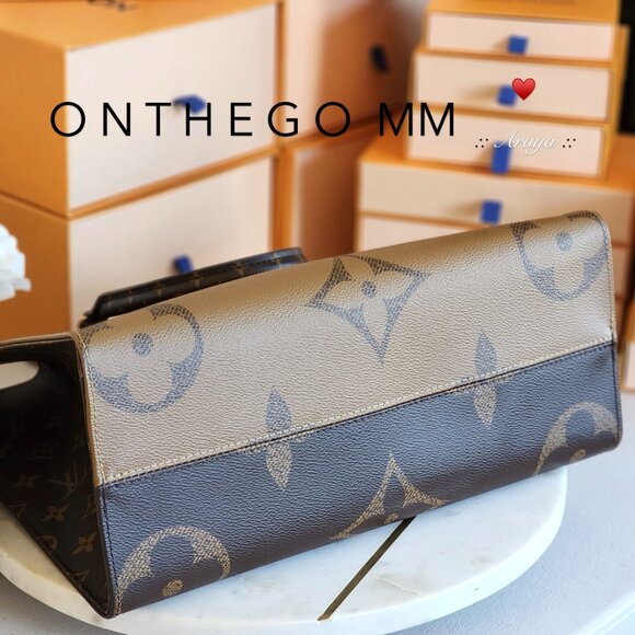 LOUIS VUITTON ONTHEGO MM - Picture 4 of 7